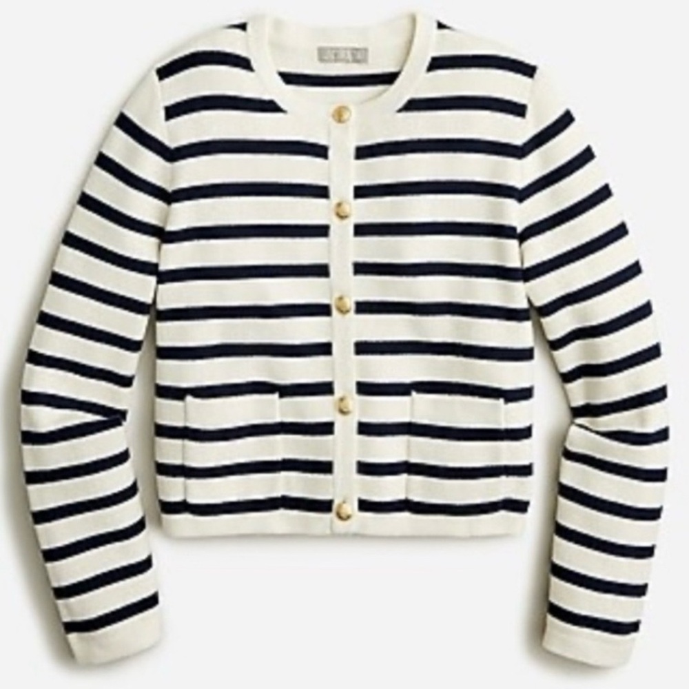NWT J. Crew Emilie striped sweater